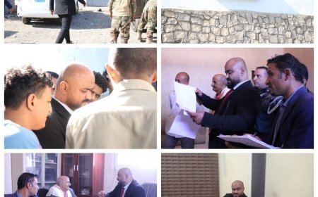 تنفيذًا لتوجيهات معالي النائب العام.. وكيل نيابة الأمن والبحث يتفقد السجون وأماكن الاحتجاز في عدن