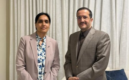 عضو مجلس القيادة عثمان مجلي يبحث مع السفيرة البريطانية العلاقات الثنائية