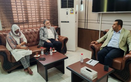 الدكتور الوليدي يبحث مع ممثل منظمة الصحة العالمية تعزيز الشراكة الصحية