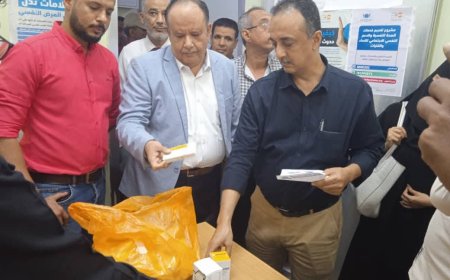 الشعبي يدشن المخيم الطبي المجاني الأول لمرضى الصرع في مستشفى الأمراض النفسية بعدن