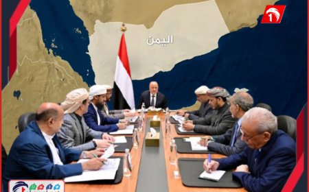 أول صورة لمجلس القيادة الرئاسي بعد استبدال (الزُبيدي والبحسني) ب، (الصبيحي والخنبشي)