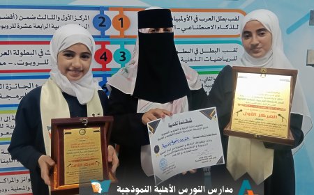 مدارس النورس الأهلية تحصد المركز الأول على مستوى مديرية المنصورة في مسابقة فن الإلقاء