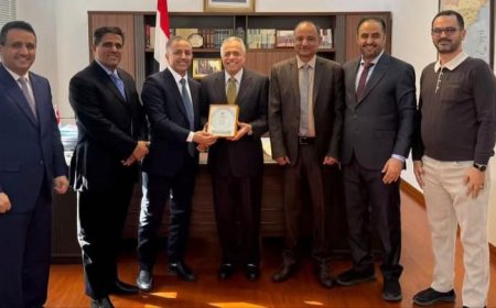 إتمام مراسم الاستلام والتسليم للمستشار المالي بالملحقية الثقافية في الصين