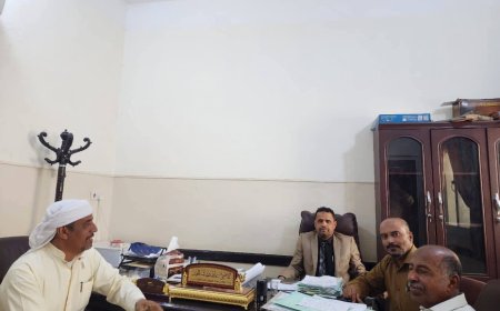 رئيس نيابة استئناف سيئون ينفذ نزولًا ميدانيًا مفاجئًا على النيابات الابتدائية بالمدينة