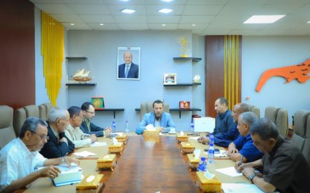 وزير الدولة محافظ عدن يشدد على مضاعفة الجهود لتحسين خدمات المياه