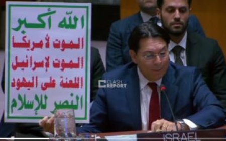 بالفيديو..  سفير إسرائيل في مجلس الأمن يهدد الحوثيين باللغة العربية..