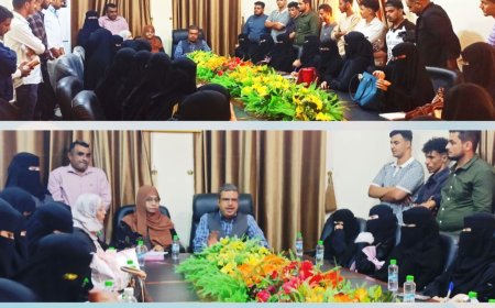 هيئة المواصفات والمقاييس تستقبل اكثر من (40) طالبا من جامعة الريادة قسم إدارة الأعمال