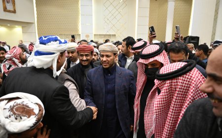 عبدالله العليمي يؤكد دعم مجلس القيادة الرئاسي لمحافظة شبوة خلال لقاء تشاوري موسع لأبنائها في الرياض