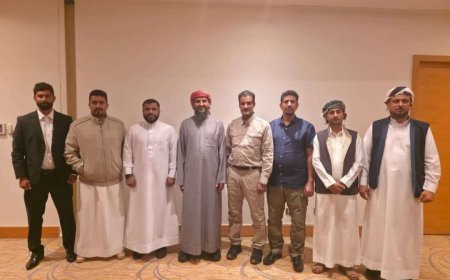 عاجل وبالصورة.. جلال الربيعي يظهر في الرياض لأول مرة بجانب عضو الرئاسي المحرمي