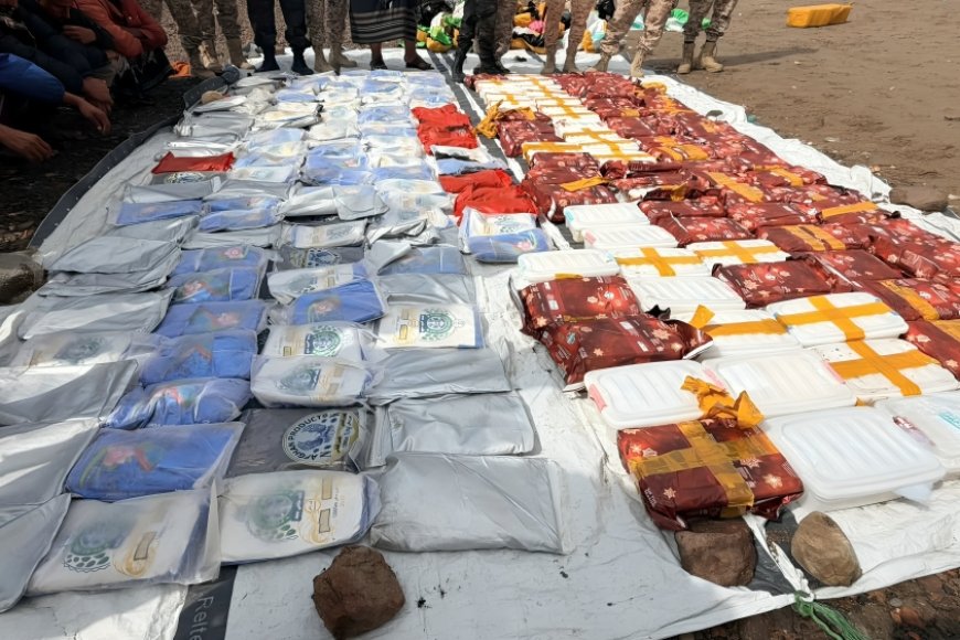 إحباط عملية تهريب قبالة باب المندب&nbsp; وضبط قرابة ربع طن من المخدرات