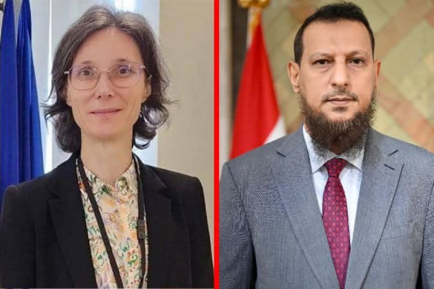 محافظ العاصمة عدن يبحث مع سفيرة فرنسا سبل تعزيز التعاون المشترك&nbsp;