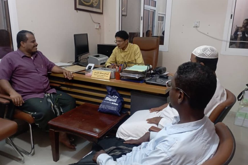 لقاء بين إتحاد الملتقيات الشبابية التطوعية بساحل ومركز قدرات التعليمي يبحث اوجه التعاون المشترك.* المكلا&nbsp;