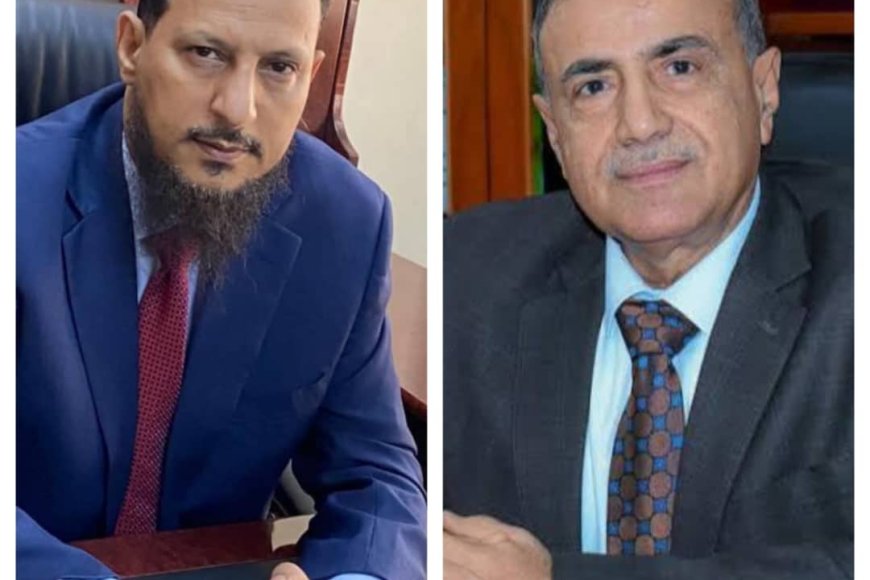 رئيس جامعة عدن يهنئ عبدالرحمن شيخ بتعيينه وزير دولة محافظًا لمحافظة عدن