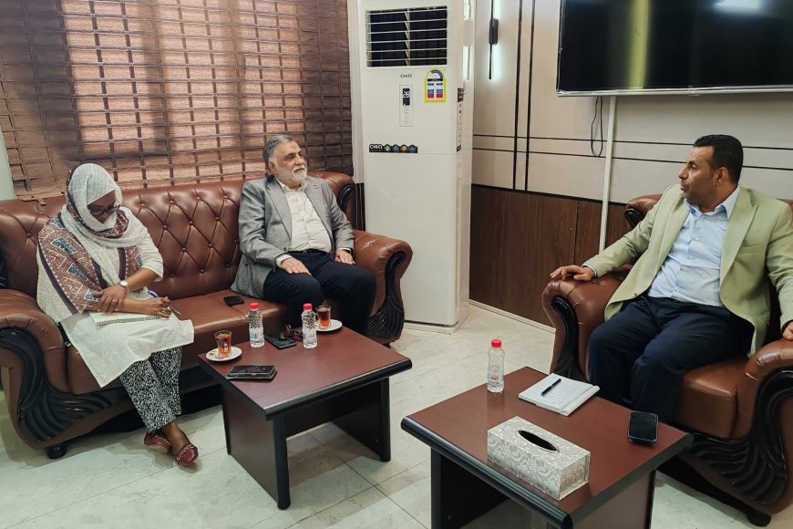 الدكتور الوليدي يبحث مع ممثل منظمة الصحة العالمية تعزيز الشراكة الصحية