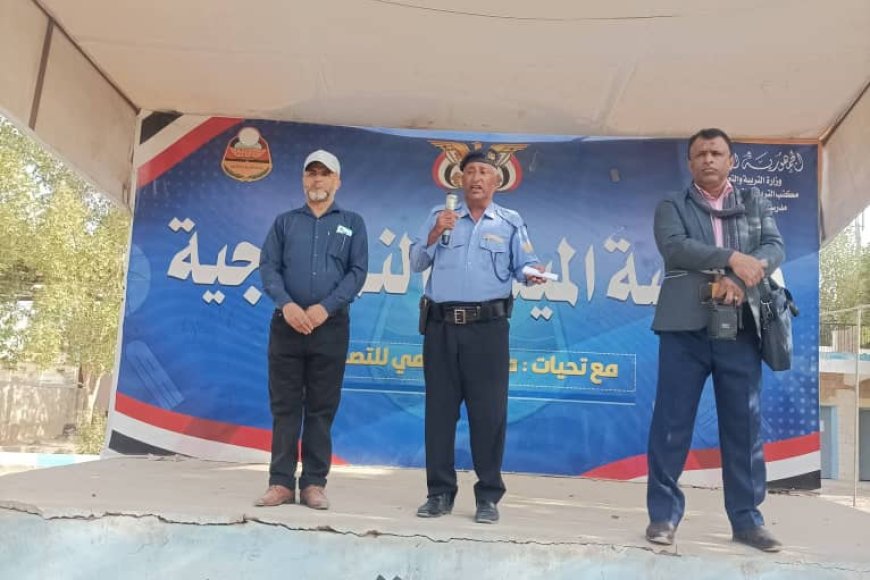 إحصائيات صادمة تدفع لتكثيف التوعية المرورية بمدارس مأرب