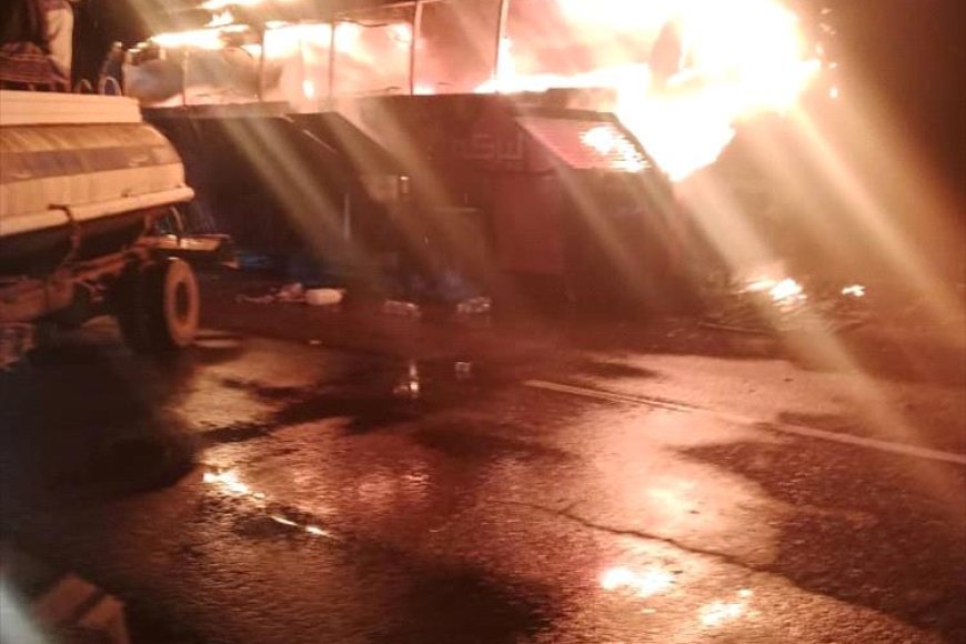 تطورات جديدة في حادث احتراق حافلة نقل جماعي في العرقوب بأبين..