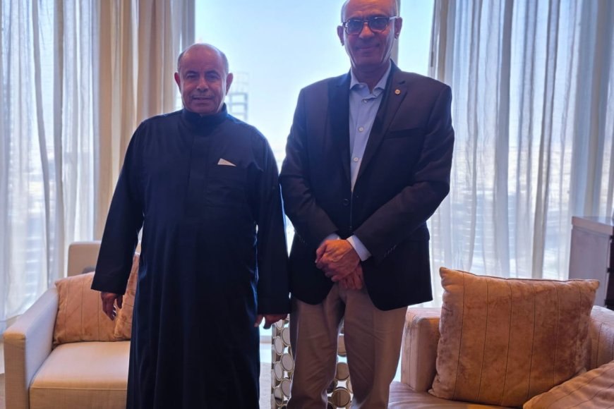 عضو مجلس القيادة محافظ حضرموت يناقش مع المدير التنفيذي لبترومسيلة الأوضاع العامة للشركة وجهود توفير المشتقات النفطية