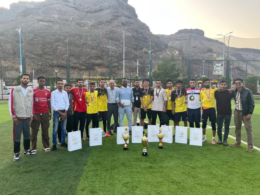 كلية الهندسة بجامعة عدن تعزز الأنشطة الطلابية وتحصد الكؤوس