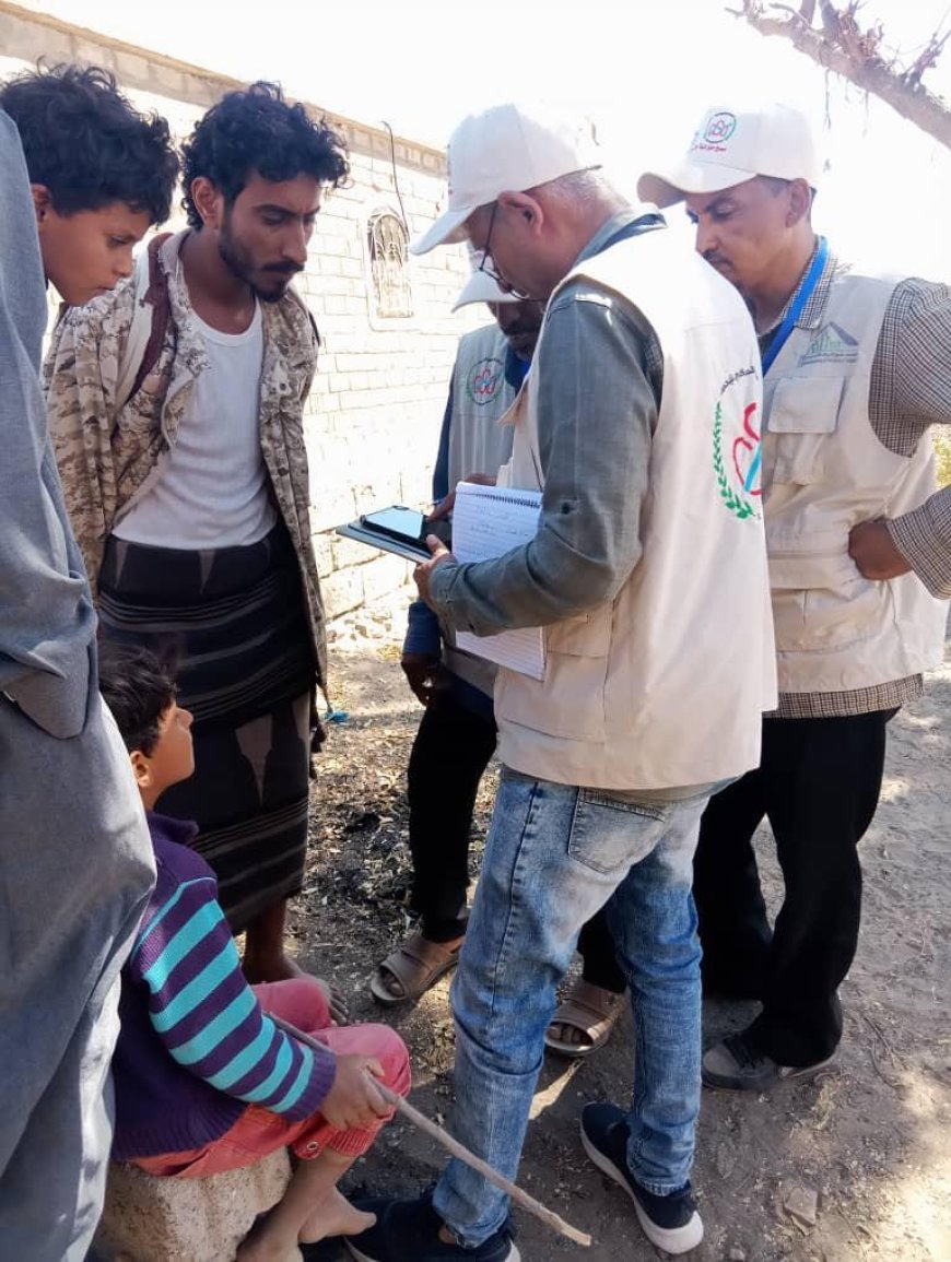 تواصل أعمال الحصر الميداني لمسح ميزانية الأسرة 2026م في محافظة أبين
