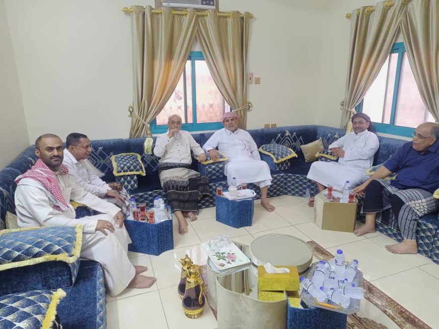 الأمين العام لمجلس حضرموت الوطني يزور رئيس محكمة استئناف حضرموت*