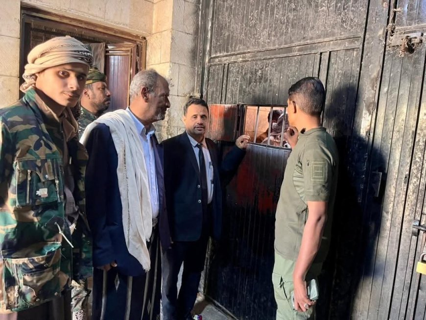 رئيس نيابة استئناف سيئون يتفقد أوضاع السجن العام ويوجه بتسريع الفصل في قضايا السجناء