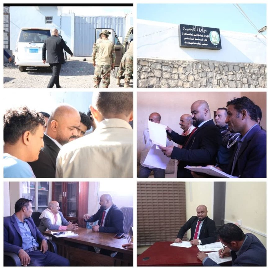 تنفيذًا لتوجيهات معالي النائب العام.. وكيل نيابة الأمن والبحث يتفقد السجون وأماكن الاحتجاز في عدن