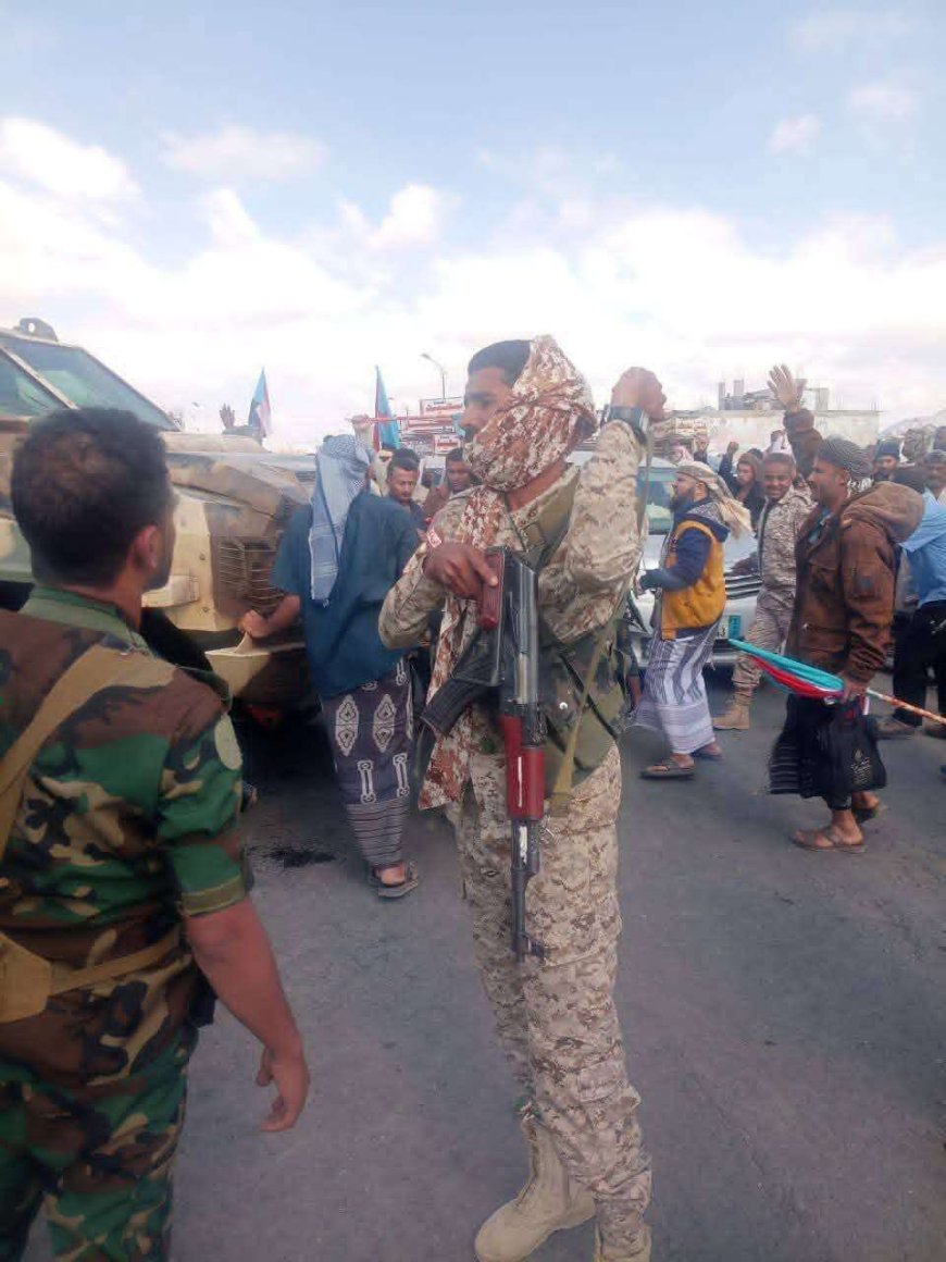 الكشف عن السبب الحقيقي لتأخر مواكب الضالع ويافع في (العند)