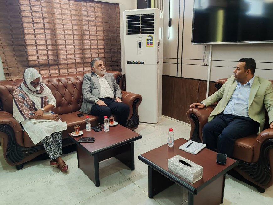 الدكتور الوليدي يبحث مع ممثل منظمة الصحة العالمية تعزيز الشراكة الصحية