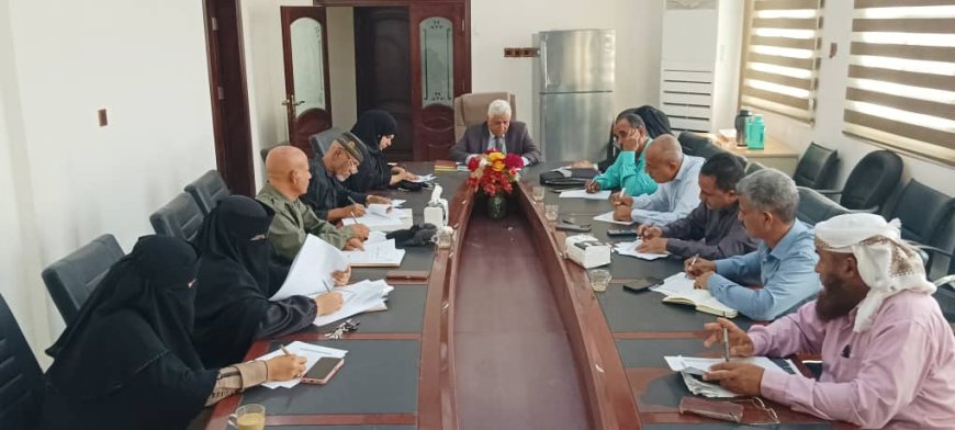 مجلس جامعة لحج يناقش تقرير إنجاز خطة عام 2025م ويقر مشروع خطة الجامعة لعام 2026م