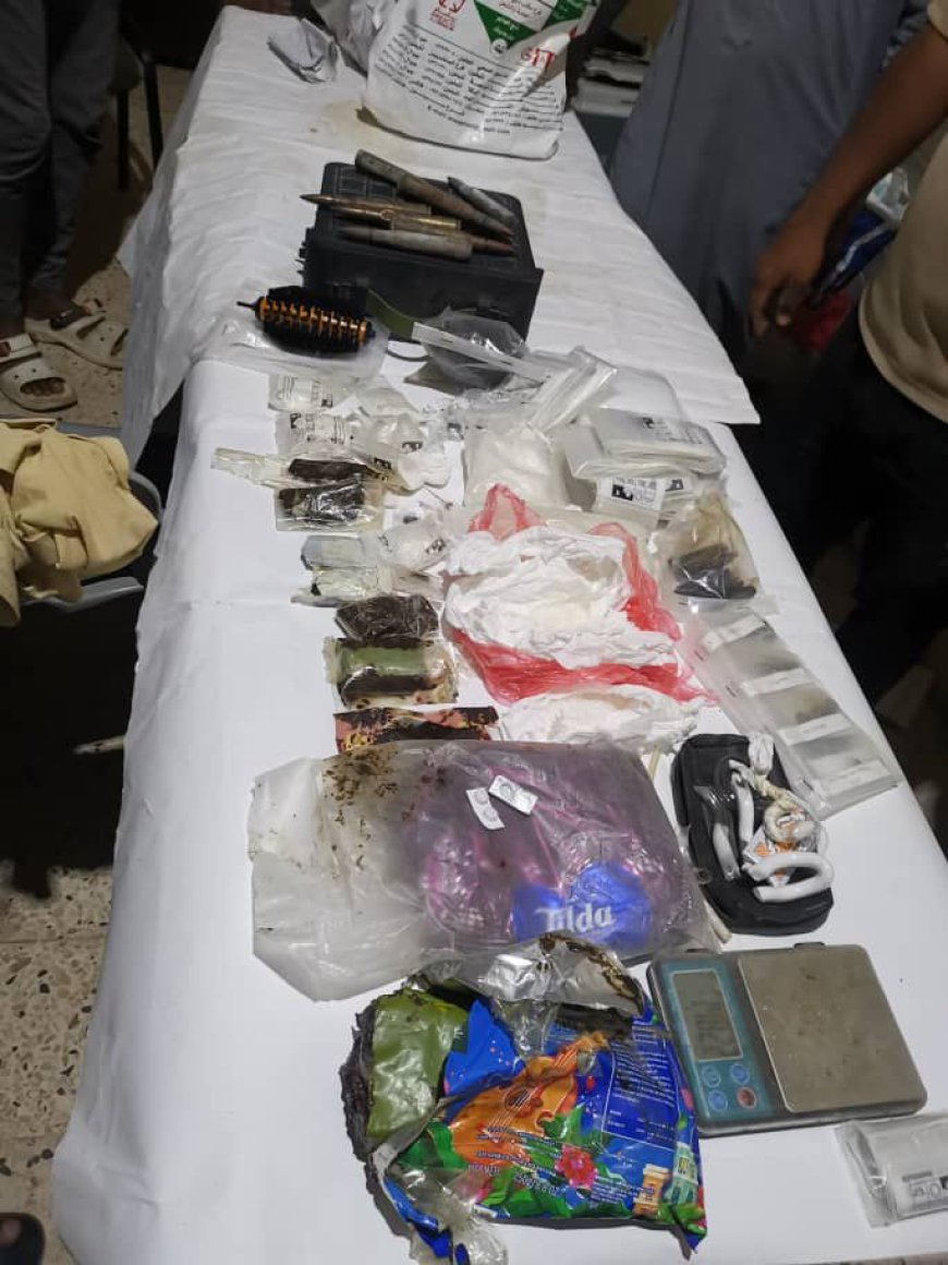 مكافحة المخدرات بساحل حضرموت تضبط عصابات ترويج غرب المكلا