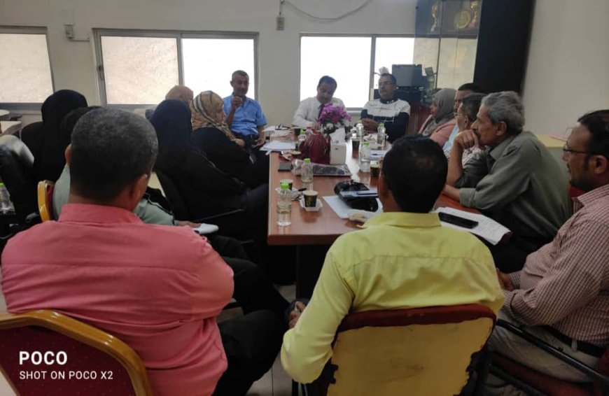 مجلس كلية التربية عدن يعقد اجتماعه الدوري الأول للعام 2026