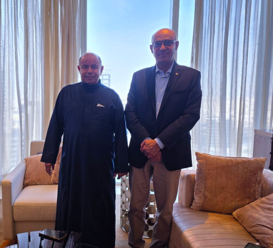 عضو مجلس القيادة محافظ حضرموت يناقش مع المدير التنفيذي لبترومسيلة الأوضاع العامة للشركة وجهود توفير المشتقات النفطية