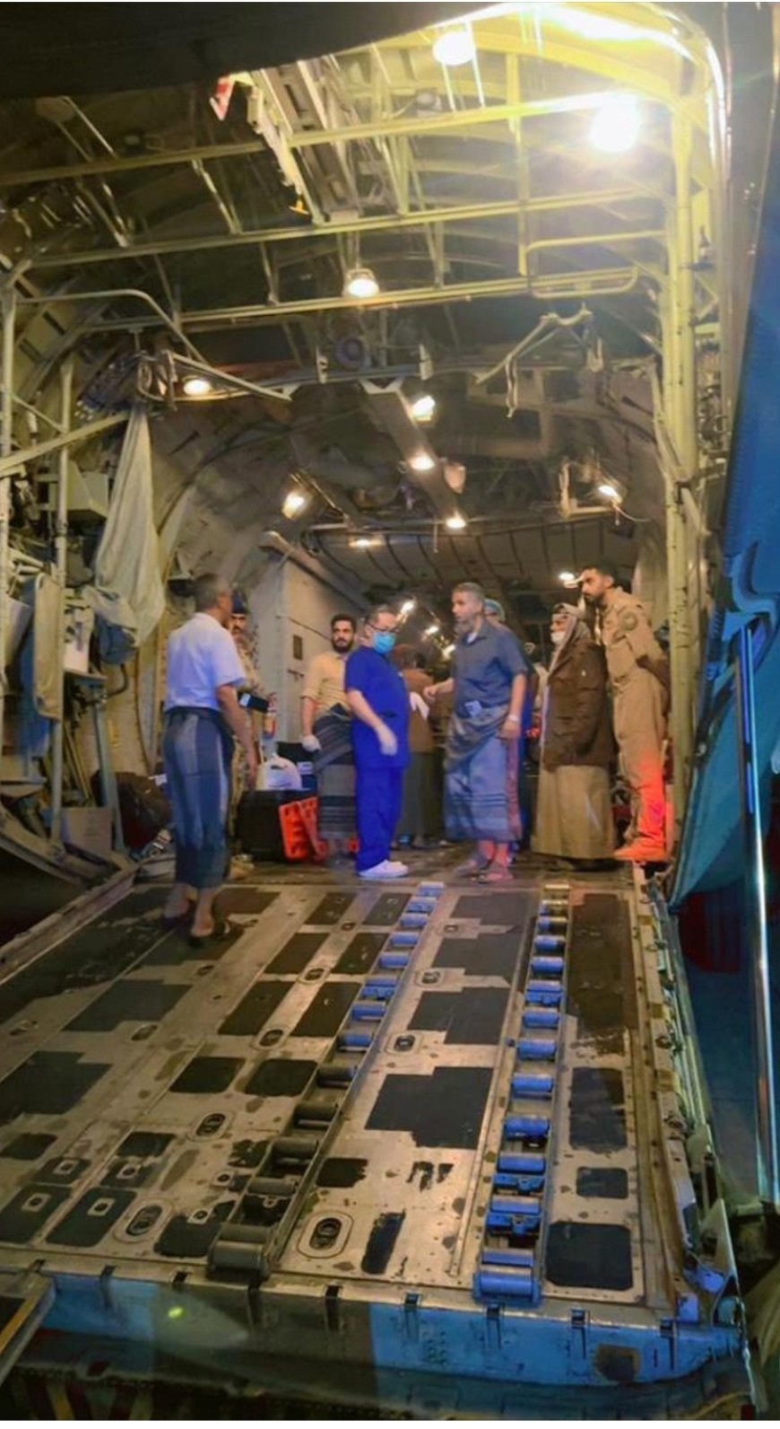 نقل مصابي تفجير موكب العميد حمدي شكري الى الرياض بطائرة طبية مجهزة