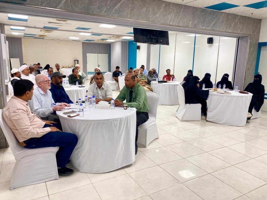 المكلا.. وورشة عمل مشتركة تناقش المواثيق المجتمعية لمنع الاستخدام العشوائي للسلاح