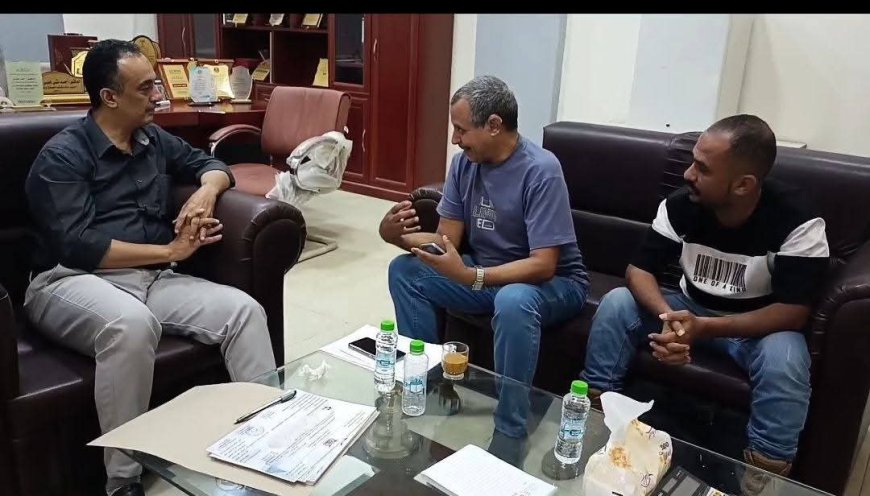 القائم بأعمال الصحة الشعبي يناقش مع مؤسسة رؤية إطلاق معرض عدن هليث الطبي بنسخته الثانية في عدن