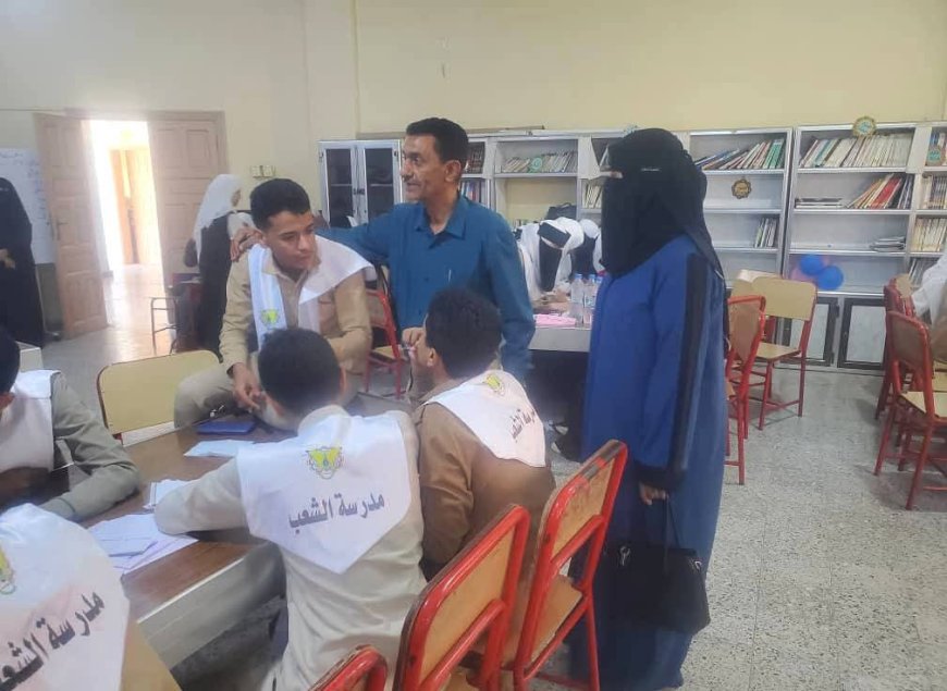 تعز..اختتام المرحلة الثانية من المسابقة المنهجية العلمية لمدارس مديرية القاهرة