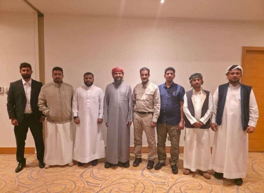 عاجل وبالصورة.. جلال الربيعي يظهر في الرياض لأول مرة بجانب عضو الرئاسي المحرمي