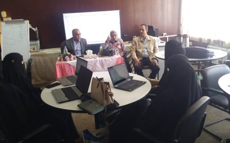مركز العلوم والتكنولوجيا بجامعة عدن ينظم دورة في التحليل الإحصائي الحديث