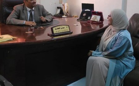 الوكيل الجفري يناقش مع المستشارة عُمير أوضاع المبتعثين في الأردن