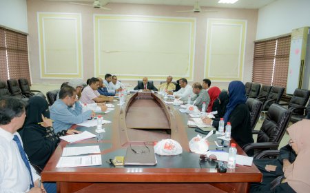 مجلس الدراسات العليا والبحث العلمي بجامعة عدن يعقد دورته الأولى