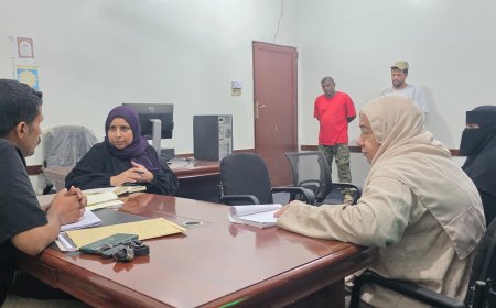 اللجنة الوطنية للتحقيق تنفذ زيارات ميدانية لمراكز الاحتجاز والسجون في العاصمة المؤقتة عدن