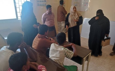 القاضي فايزة باحمدين تتفقد دار الأحداث بالمكلا وتطلع على أوضاع النزلاء وبرامج التأهيل