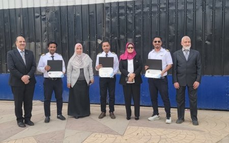 كوادر من هيئة الطيران المدني يختتمون دورة متخصصة بالبحث والإنقاذ (SAR) في القاهرة