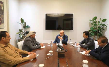 عضو مجلس القيادة الرئاسي محافظ حضرموت يطّلع على الأوضاع الأمنية والعسكرية والخدمية في محافظة الضالع