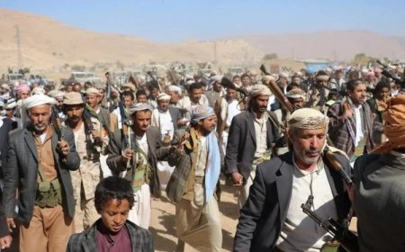 عمران.. احتجاجات ضد الحوثيين لتعطيل مشروع مياه يخدم 3 آلاف مواطن في مديرية خارف