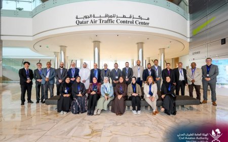 هيئة الطيران تشارك في دورة تدريبية حول "المعايير الدولية الحديثة بشأن أسطح الحد من العوائق" في قطر