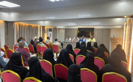 قيادة مكتب وزارة الشؤون الاجتماعية الخلف والسلف تعقد لقاء مع موظفي المكتب وتؤكد روح التوافق والتعاون