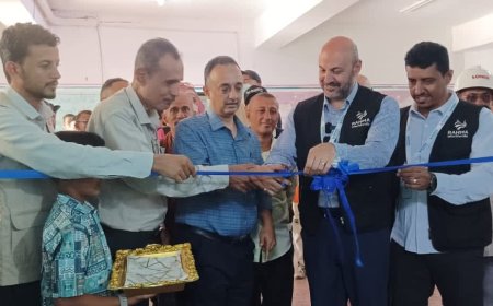 الشعبي يفتتح قسم الرجال بمستشفى الأمراض النفسية والعصبية بعدن بعد إعادة تأهيله بدعم من منظمة "رحلة حول العالم"