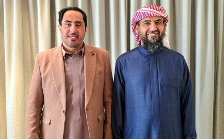 المحرمي يستقبل وزير الشباب والرياضة لمناقشة سبل دعم الشباب والرياضيين