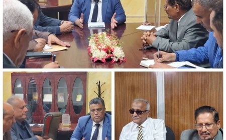 بتوجيهات وزير الدولة محافظ عدن.. وكيل أول العاصمة يترأس اجتماعاً لوكلاء المحافظة لرفع كفاءة الأداء الخدمي والمؤسسي